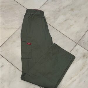 Dickies Green Cargo Pants Relaxed Fit